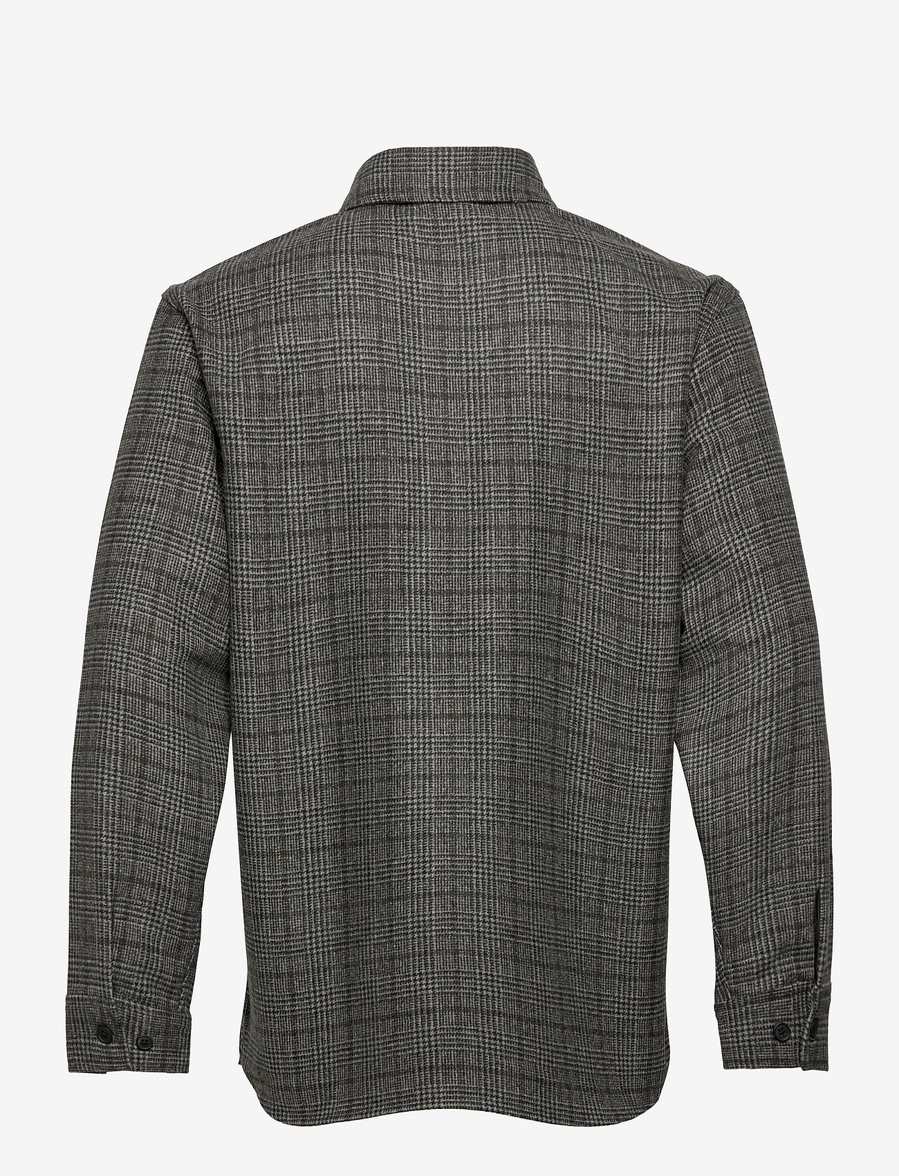 HAN Kjøbenhavn Clothing - Army Shirt - grey check - 1