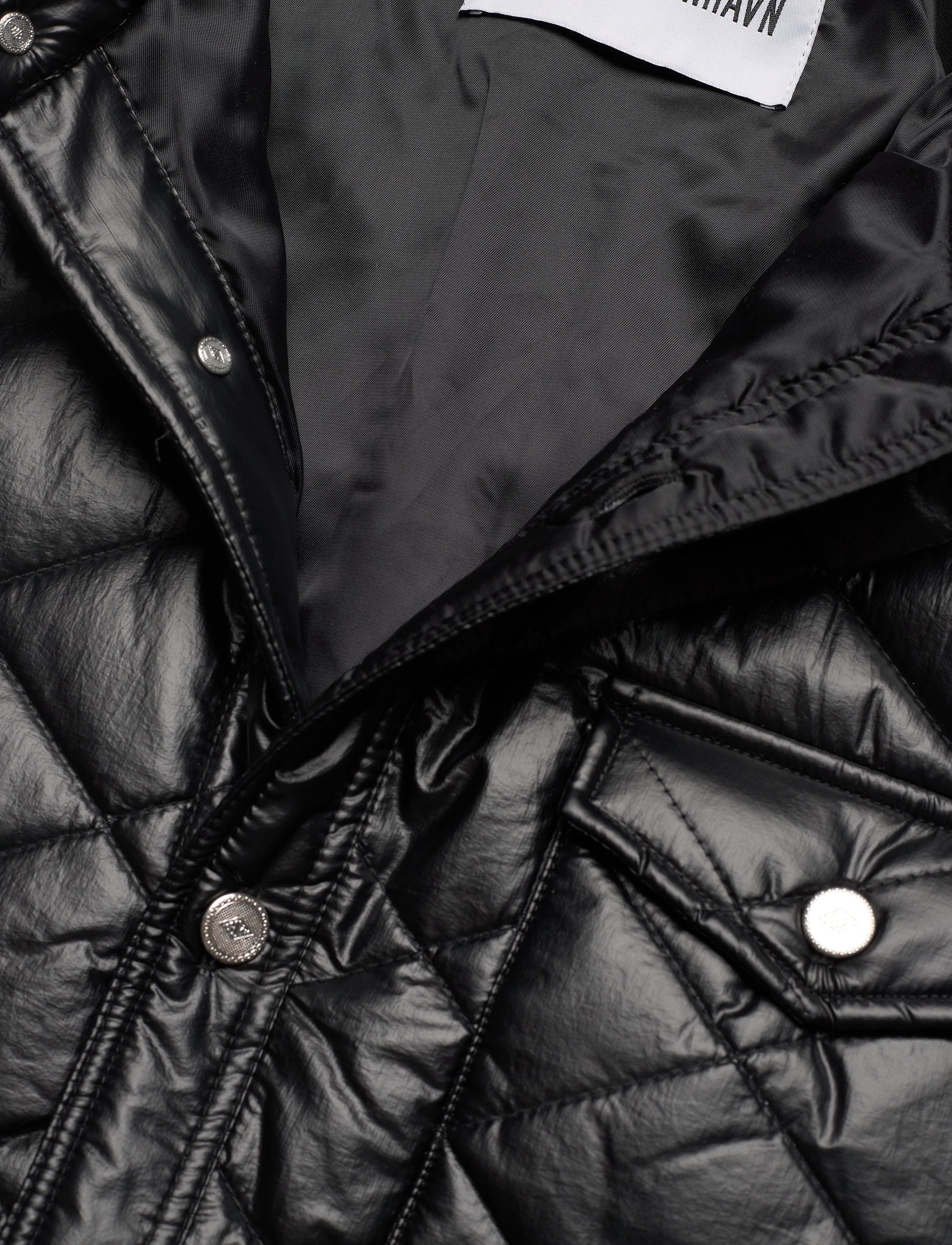 HAN Kjøbenhavn Clothing - Army Thermo Overshirt - jet black - 2