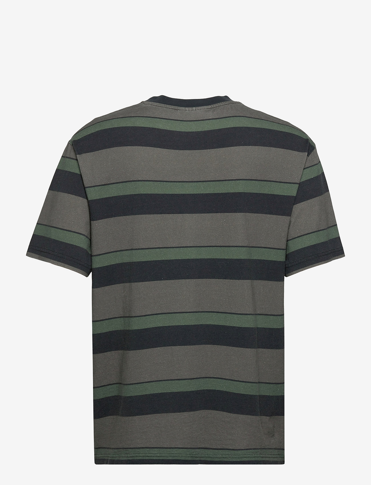 HAN Kjøbenhavn - Boxy Tee Short Sleeve - dark tonal stripes - 1