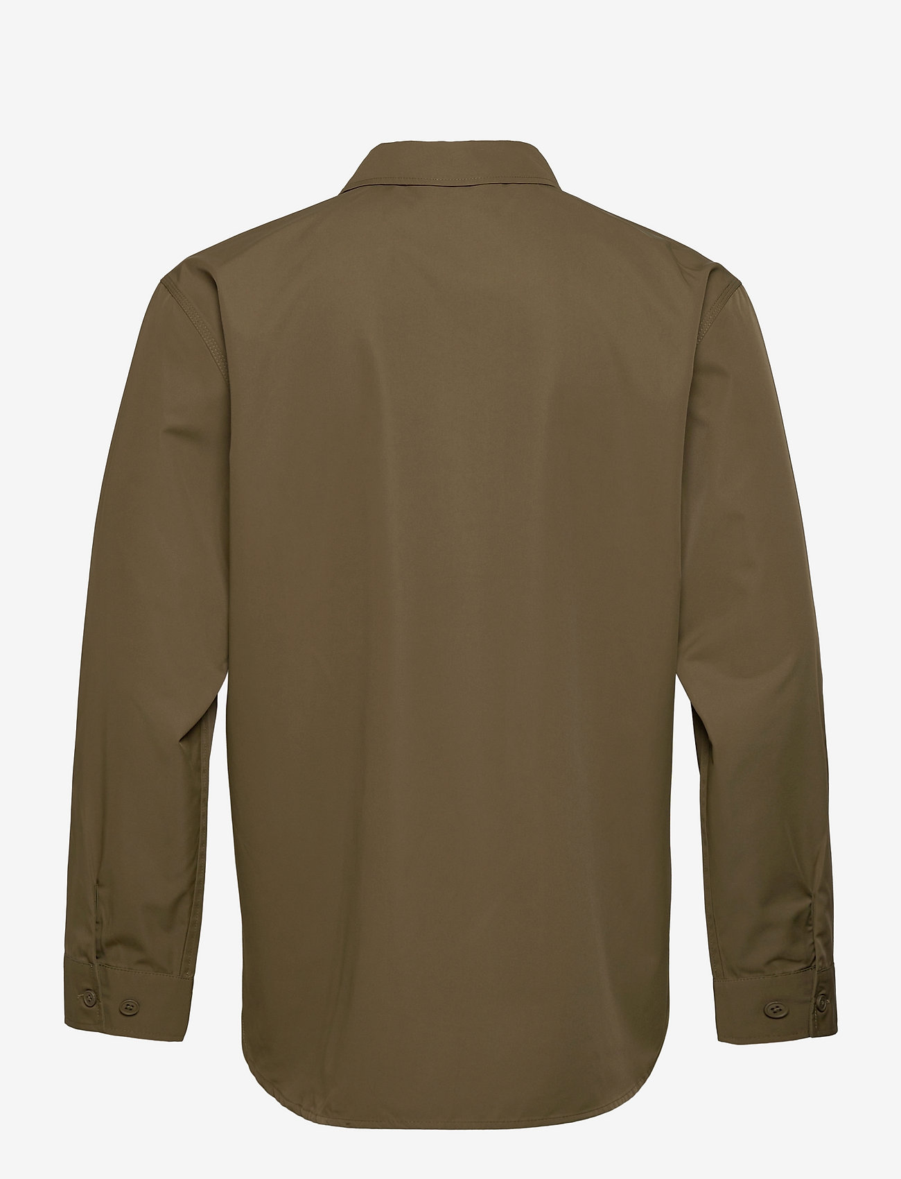 HAN Kjøbenhavn - Army Shirt Zip - frühlingsjacken - green - 1