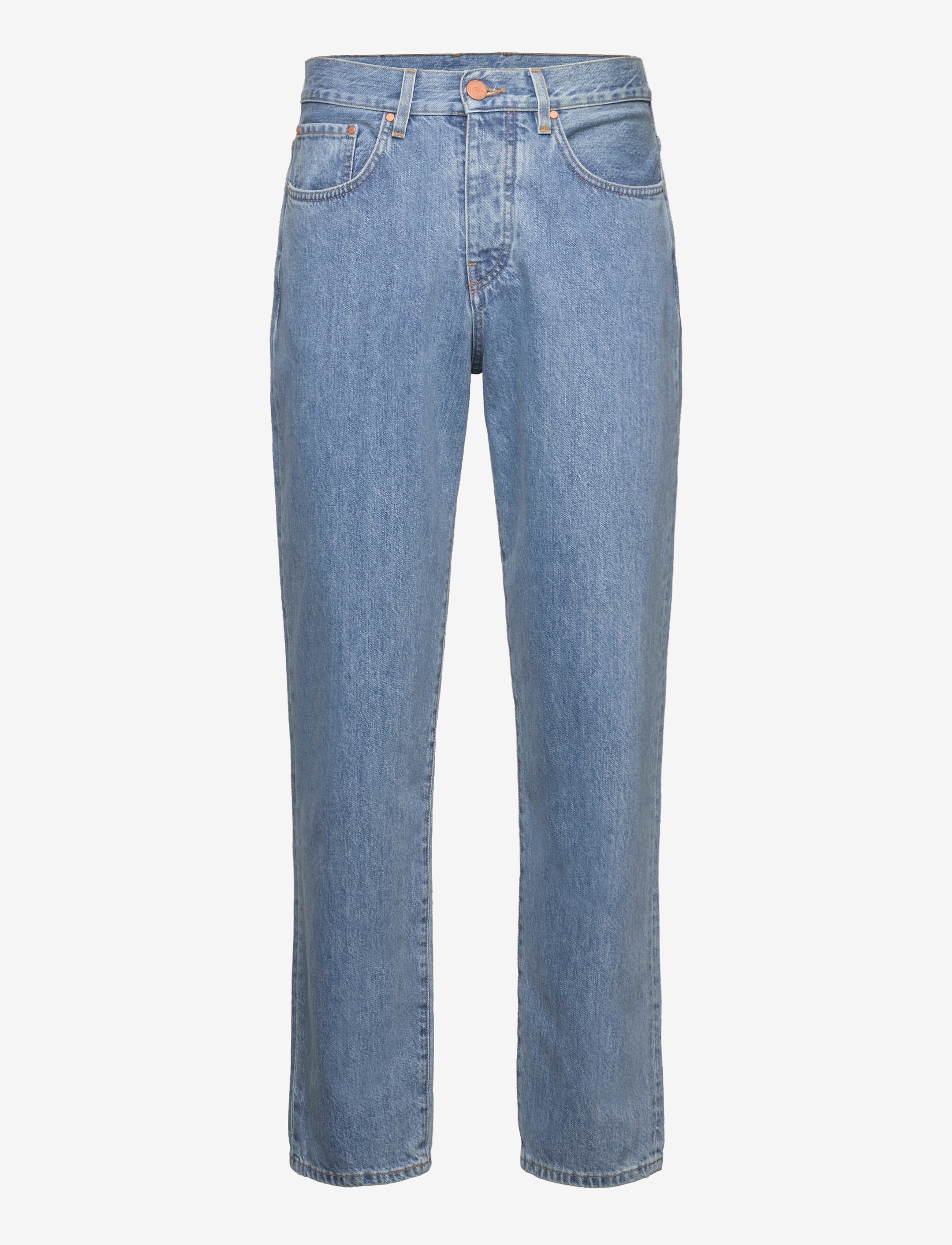 HAN Kjøbenhavn Relaxed Jeans - Kampanj - HEAVY STONEWASH / blue