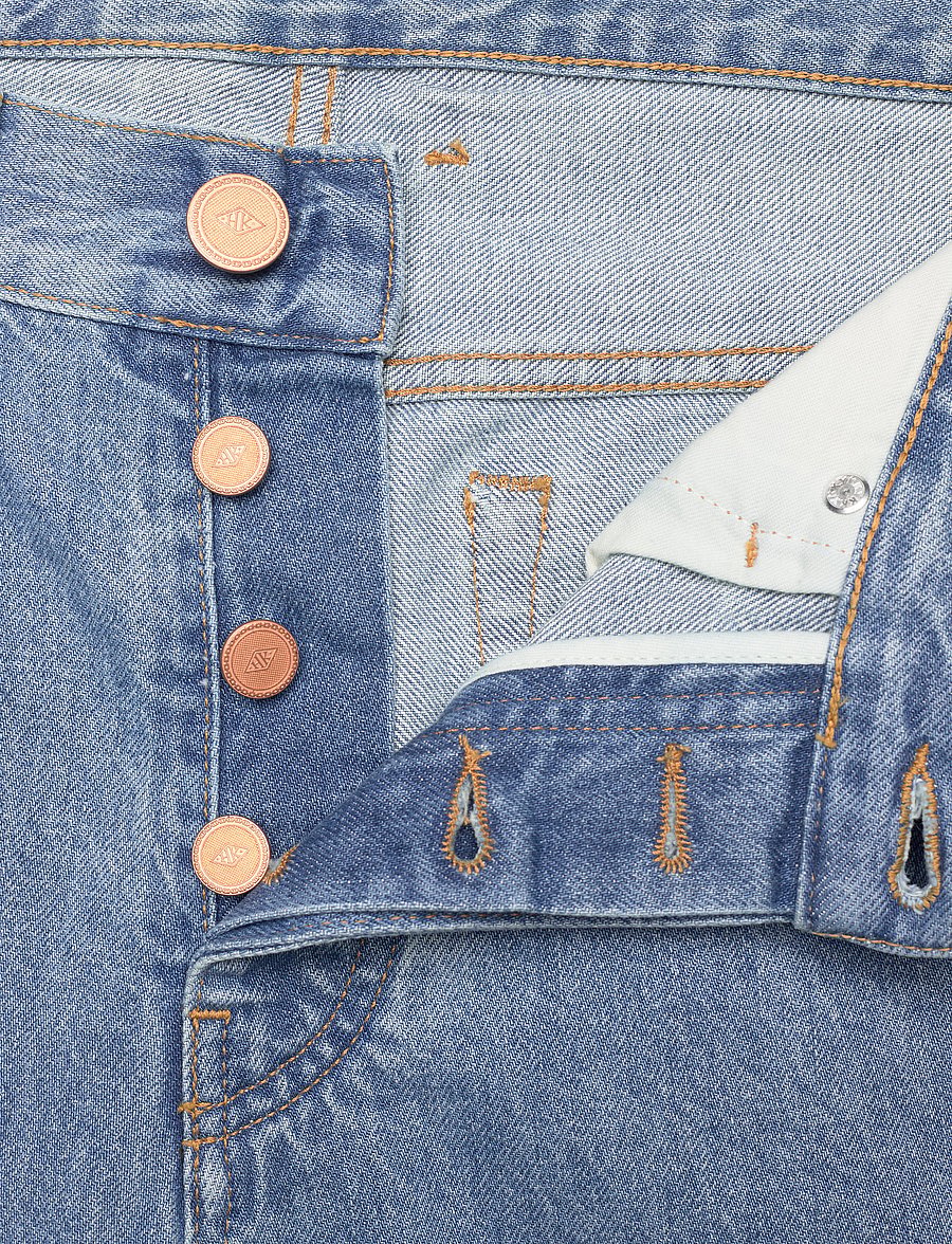 HAN Kjøbenhavn - Relaxed Jeans - weite jeans - heavy stonewash - 3