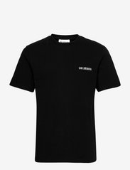 HAN Kjøbenhavn - Casual Tee Short Sleeve - tavalised t-särgid - black logo - 0