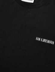 HAN Kjøbenhavn - Casual Tee Short Sleeve - laisvalaikio marškinėliai - black logo - 2