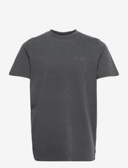 HAN Kjøbenhavn - Casual Tee Short Sleeve - basic t-krekli - dark grey logo - 0