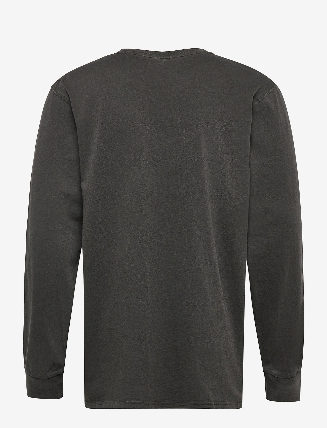 HAN Kjøbenhavn - Casual Tee Long Sleeve - tavalised t-särgid - dark grey logo - 1