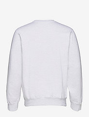 HAN Kjøbenhavn - Casual Crew - medvilniniai megztiniai - light grey melange logo - 1