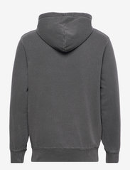 HAN Kjøbenhavn - Casual Hoodie - megztiniai ir džemperiai - dark grey logo - 1