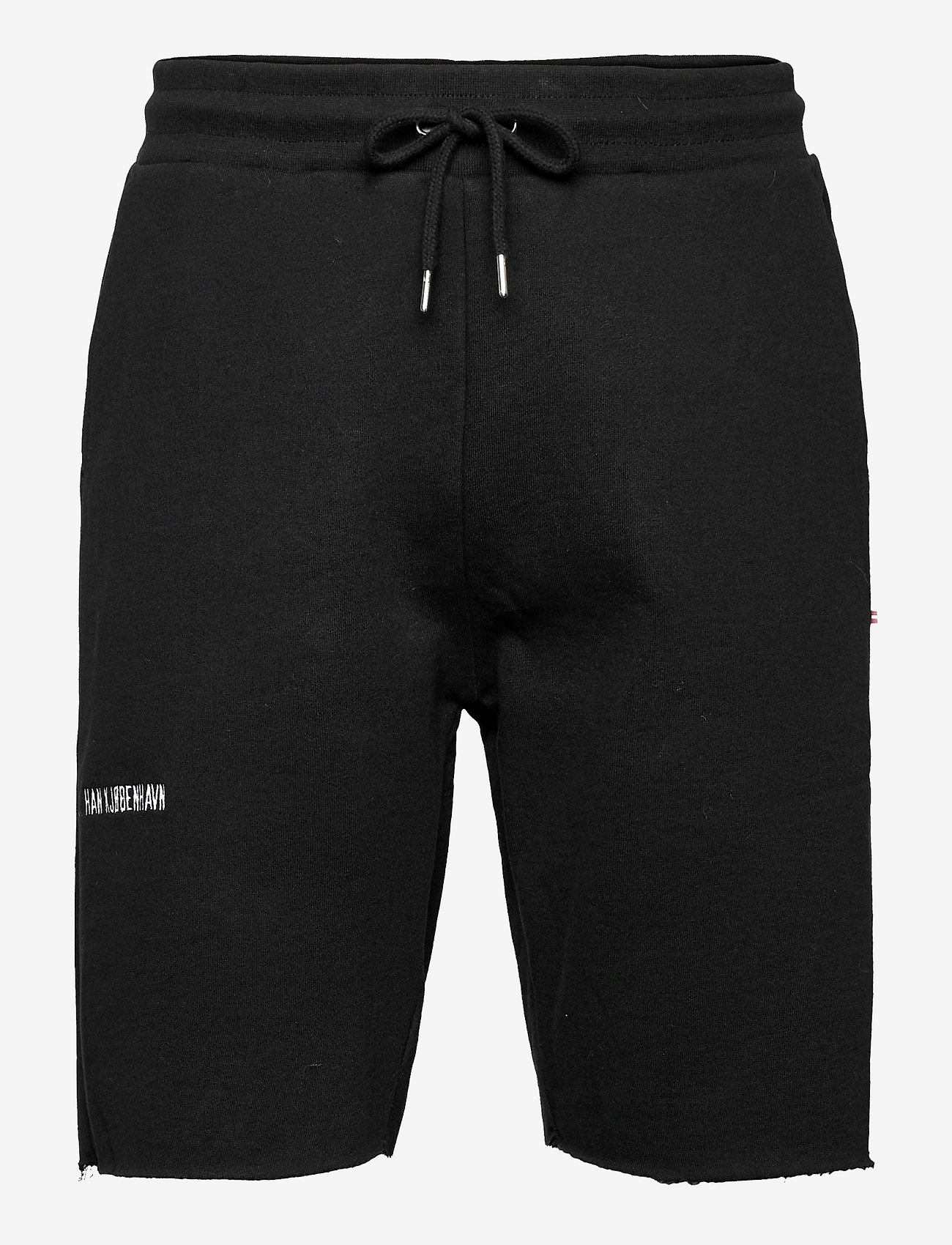 HAN Kjøbenhavn - Sweat shorts - Šorti - black logo - 0