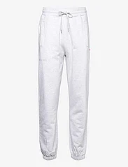 HAN Kjøbenhavn - Sweatpants - spodnie dresowe - light grey melange logo - 0