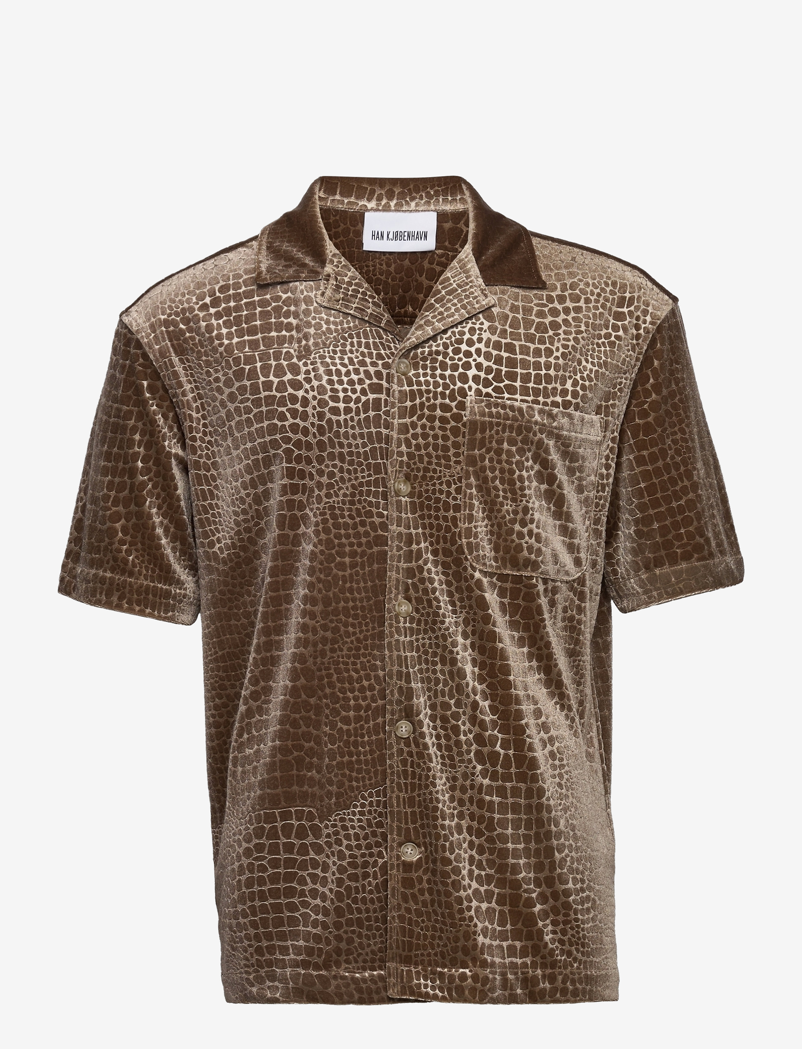 HAN Kjøbenhavn - Summer Shirt - light brown - 1
