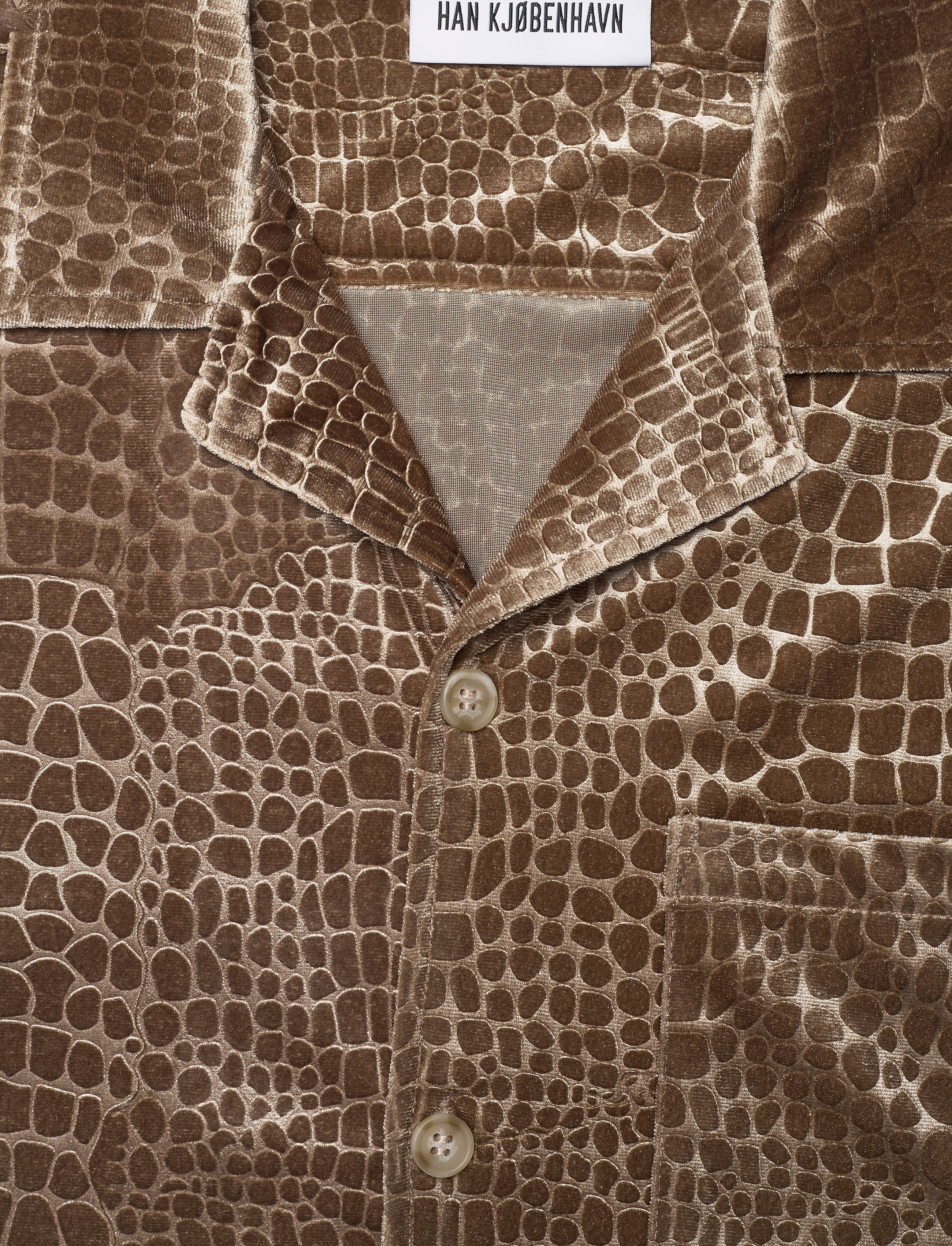 HAN Kjøbenhavn - Summer Shirt - light brown - 5