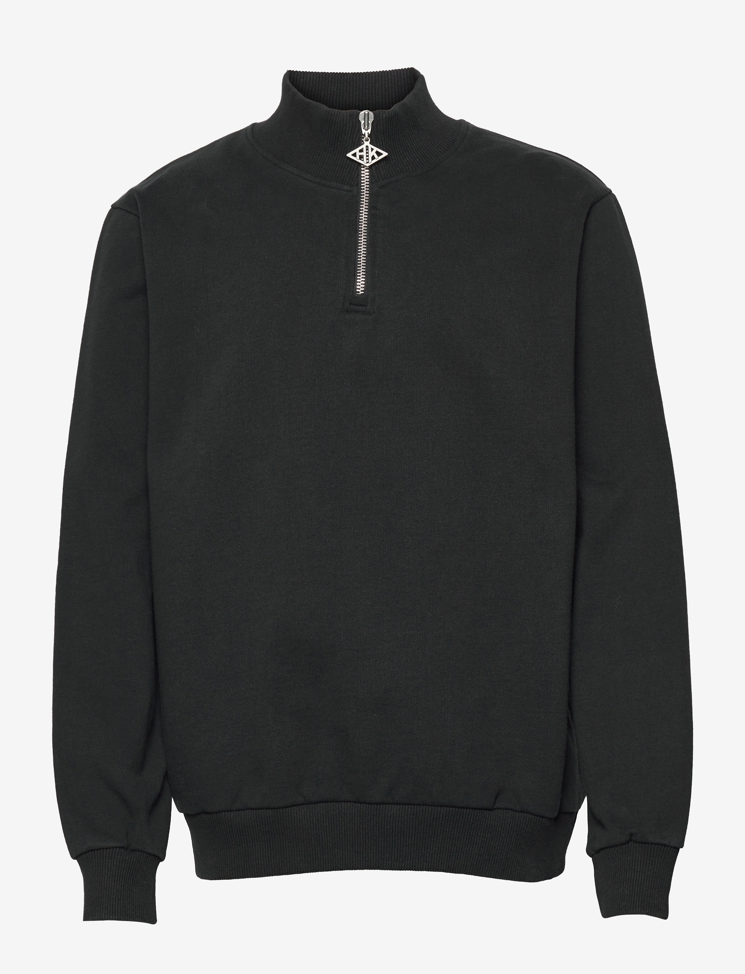 HAN Kjøbenhavn Clothing - Half Zip Sweat - faded black - 1