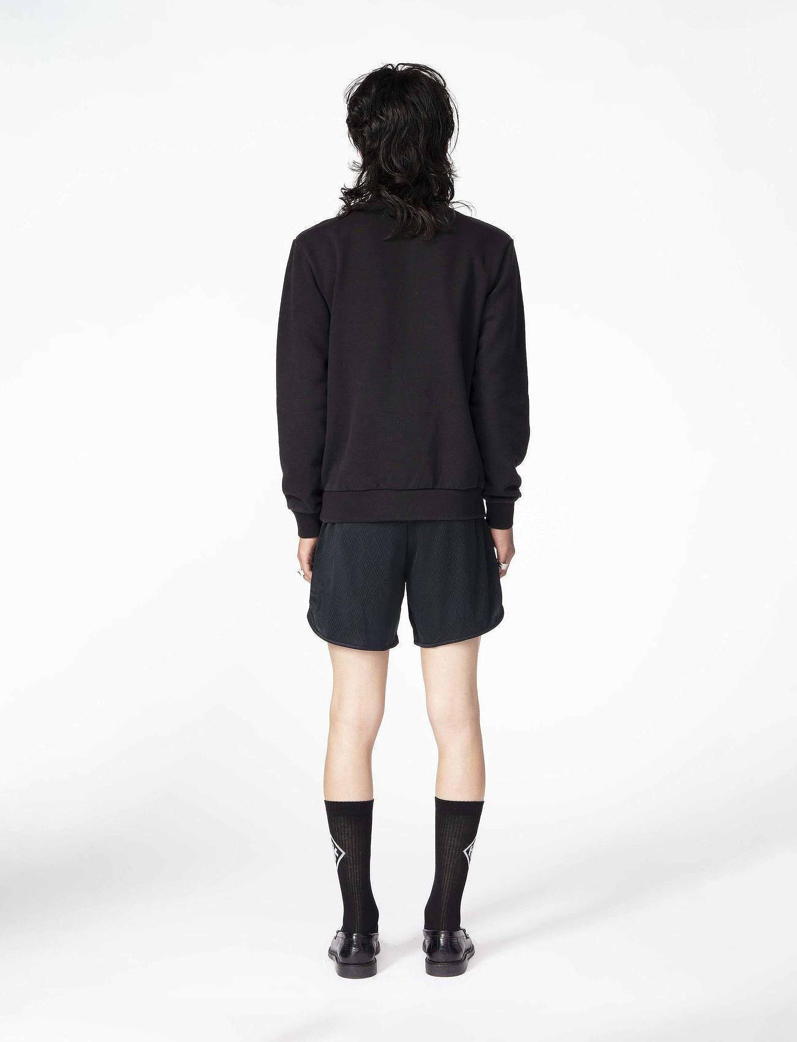 HAN Kjøbenhavn Clothing - Half Zip Sweat - faded black - 3