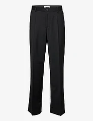 HAN Kjøbenhavn - Boxy Suit Pants - kostiumo kelnės - black - 0