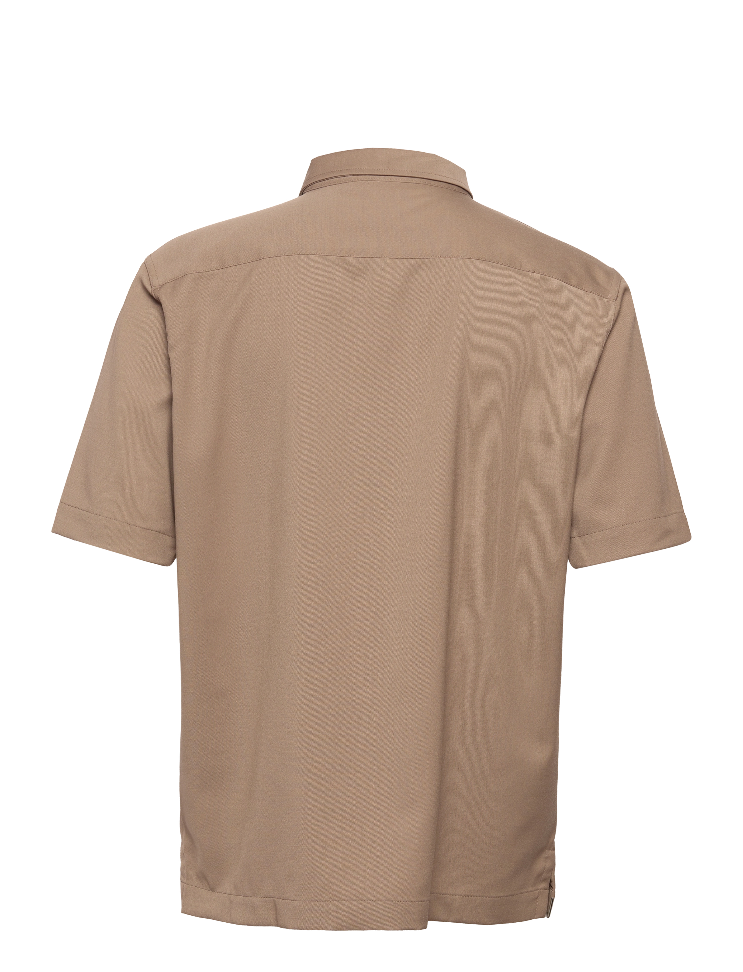 HAN Kjøbenhavn - Summer Shirt Short Sleeve - sand - 1