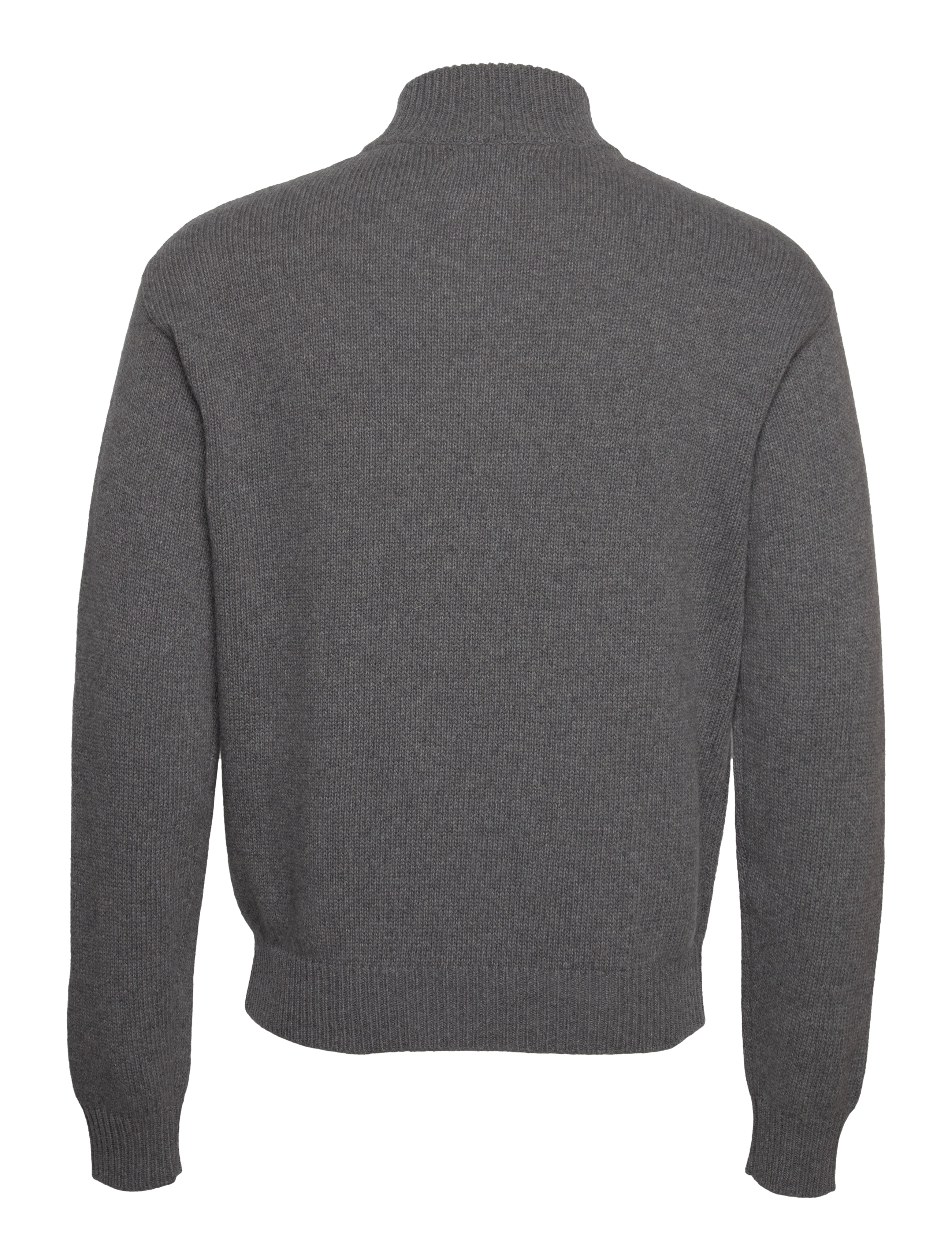 HAN Kjøbenhavn - Zip Turtleneck Knit - grey - 1