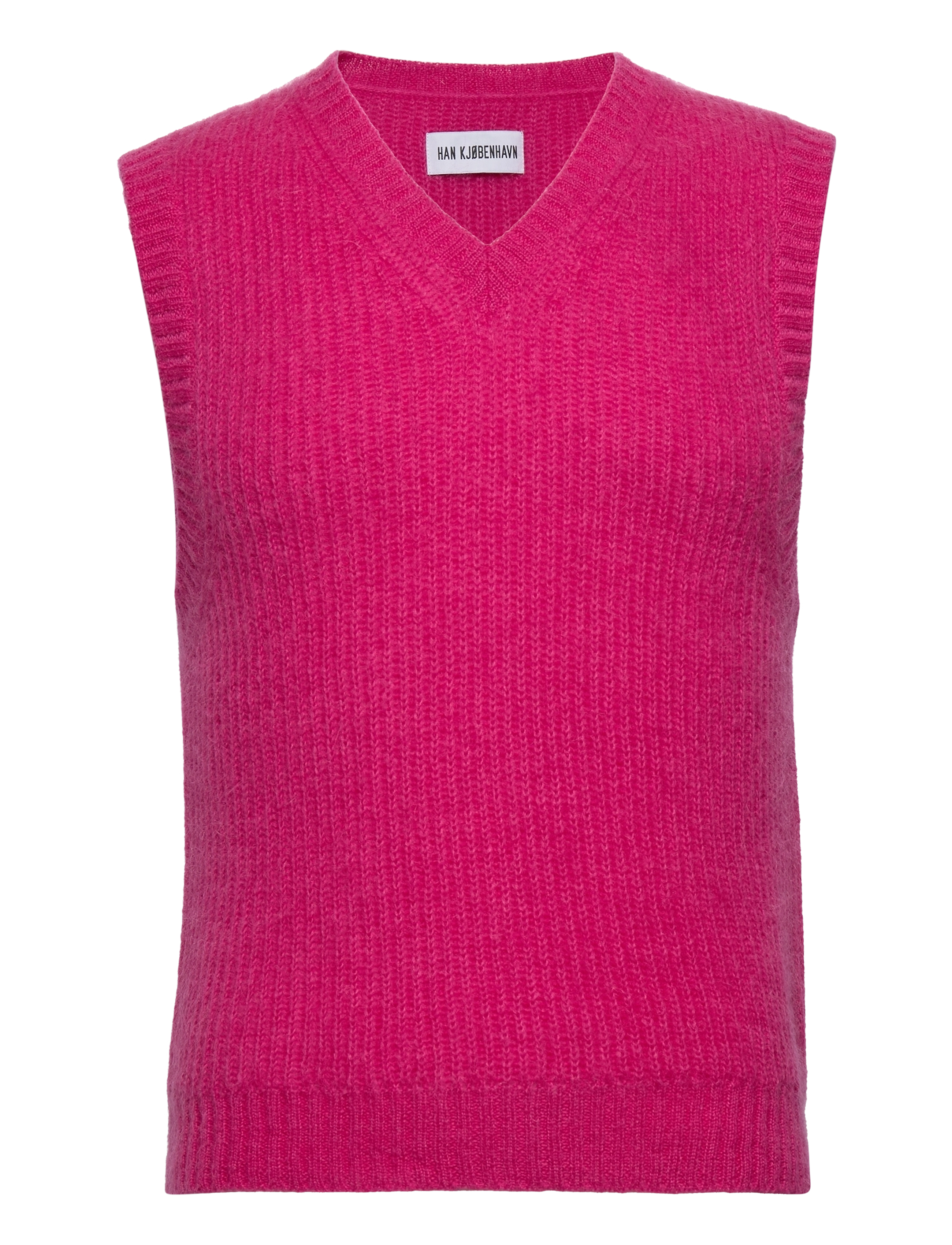 HAN KJØBENHAVN Vest Knit Pink - L - Herren