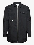 Army Shirt Zip Long - BLACK