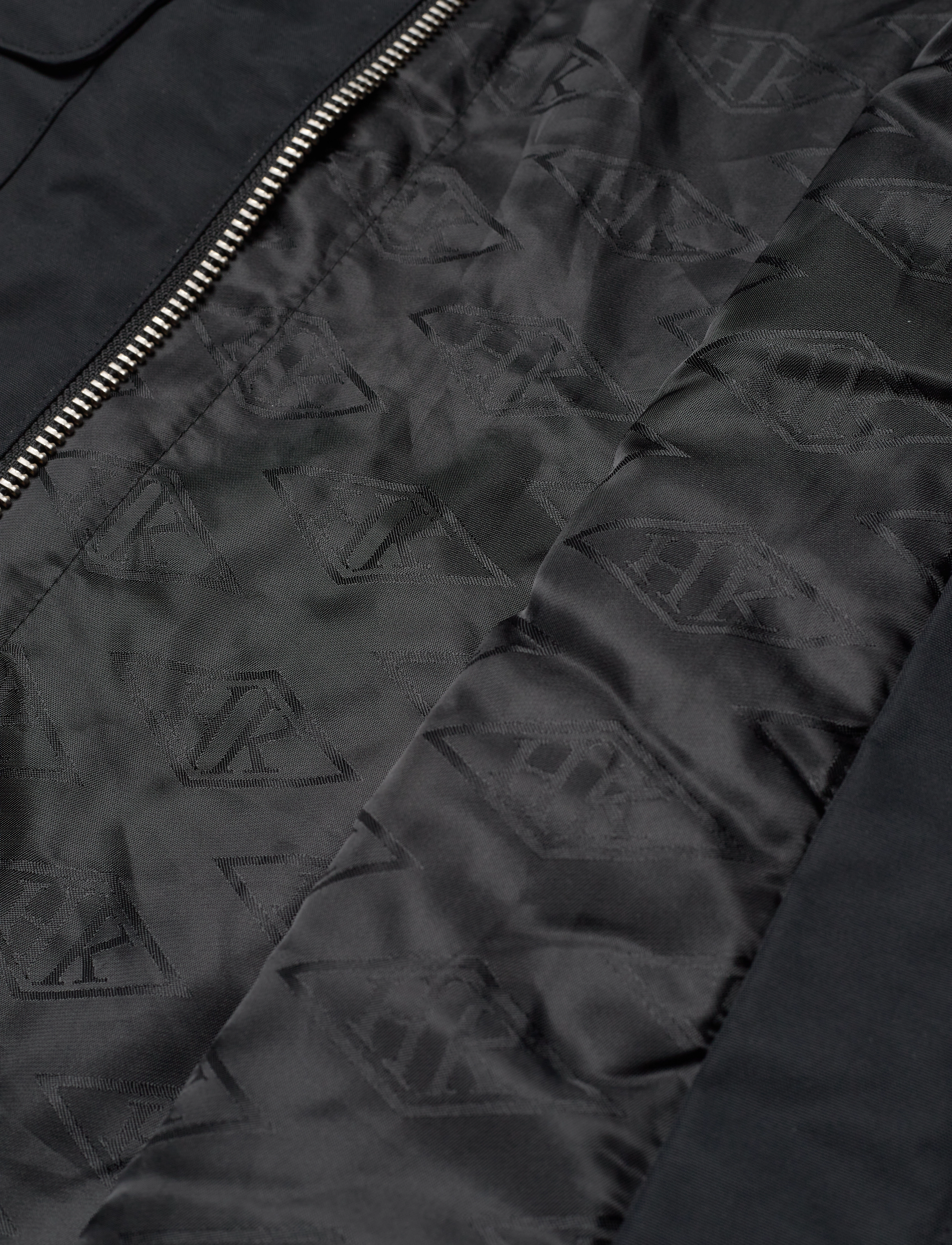 HAN Kjøbenhavn - Army Shirt Zip Long - black - 3
