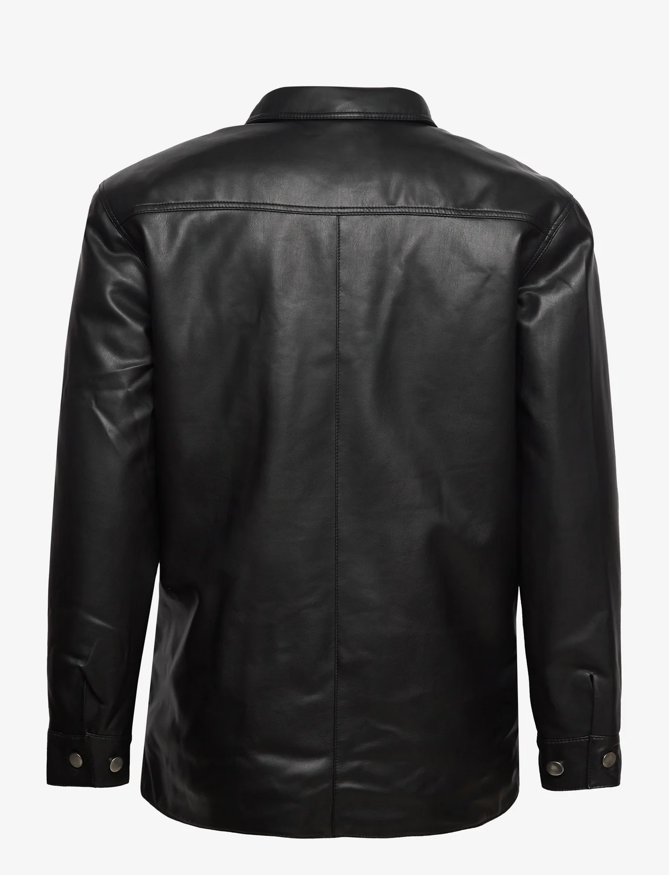 HAN Kjøbenhavn - Army Zip Overshirt - forårsjakker - black - 1