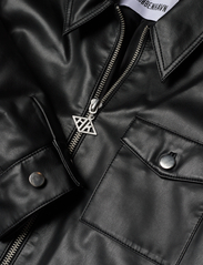 HAN Kjøbenhavn - Army Zip Overshirt - spring jackets - black - 2