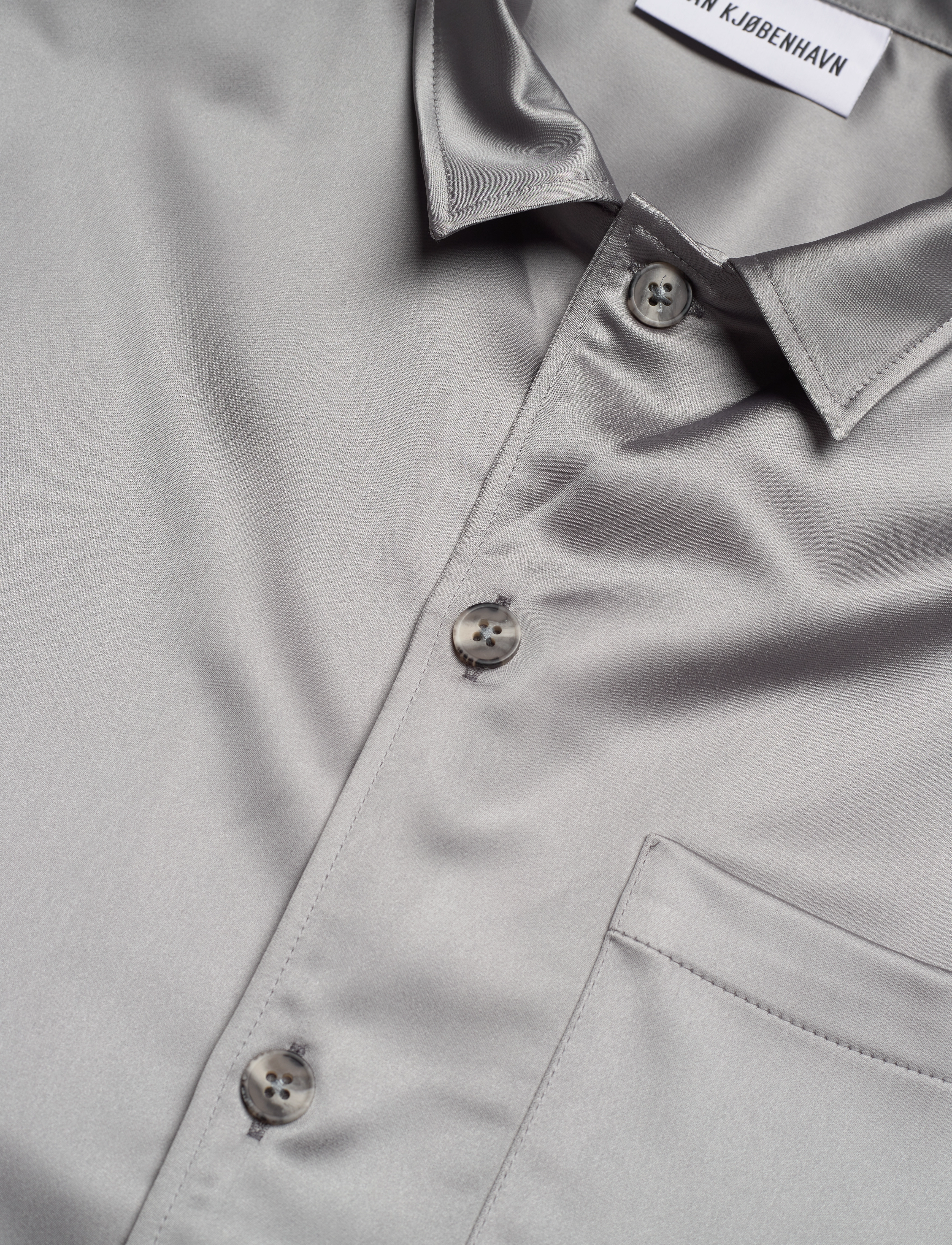 HAN Kjøbenhavn - Summer Shirt - grey - 2