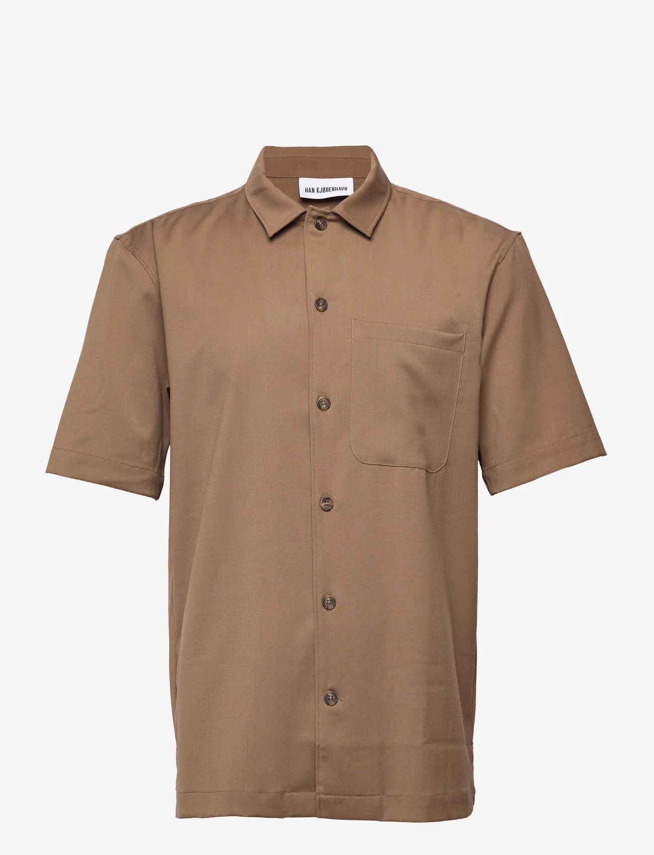 HAN Kjøbenhavn - Summer Shirt - light brown - 0