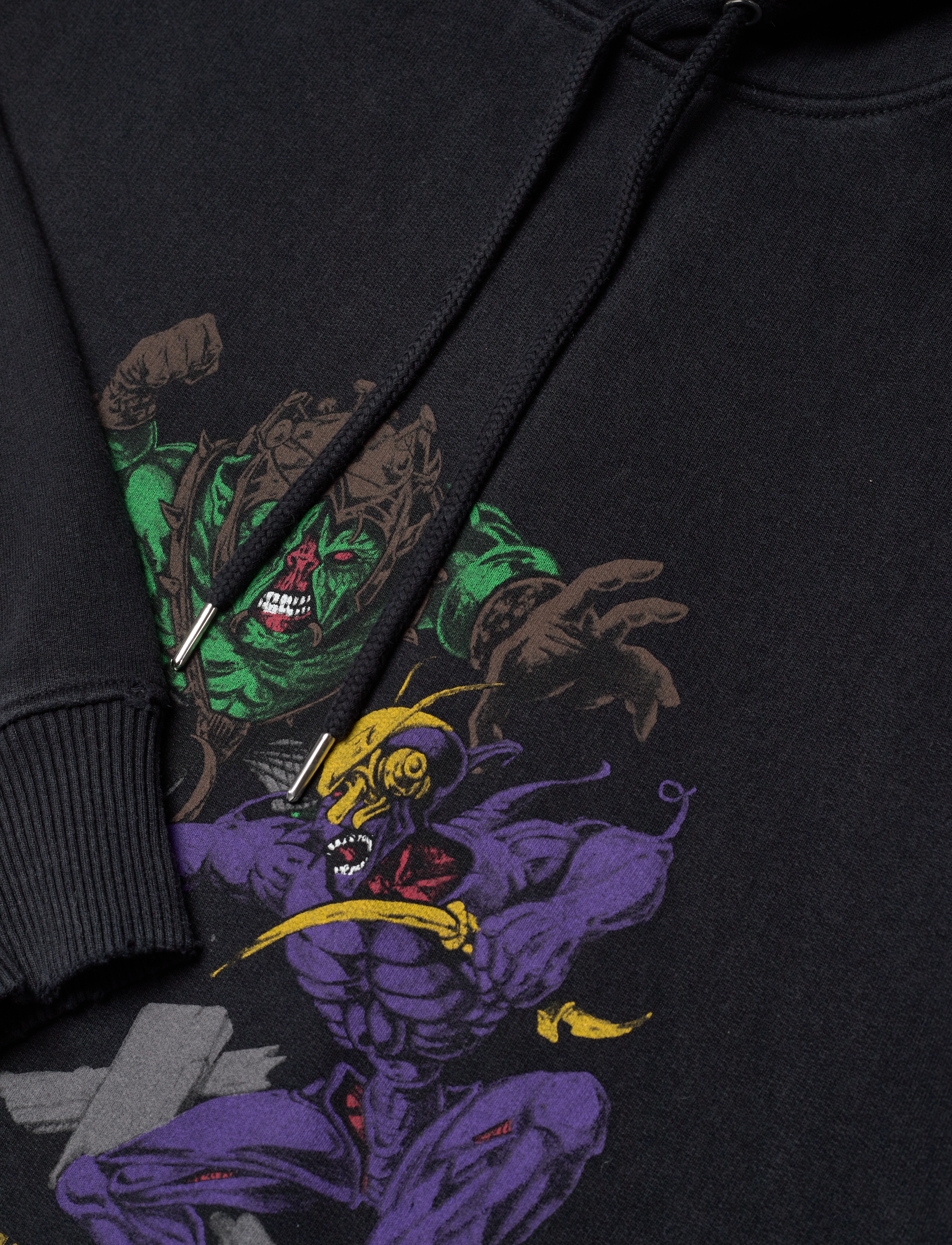 HAN Kjøbenhavn - Artwork Hoodie - faded black - 2