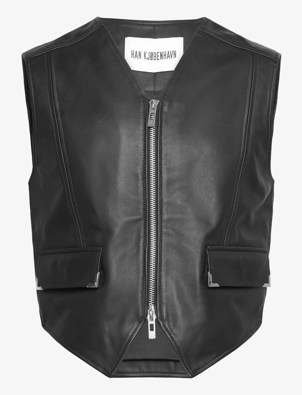 Leather 2025 cargo vest
