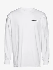 HAN Kjøbenhavn - Boxy Tee Long Sleeve - basic t-shirts - white - 0