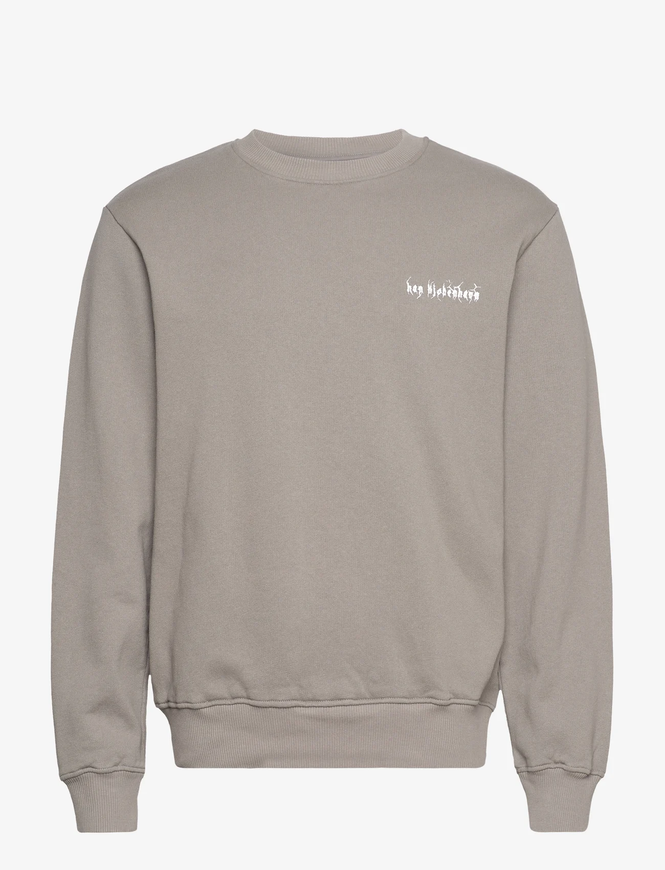 HAN Kjøbenhavn - Artwork Crewneck - hettegensere - dark grey - 0