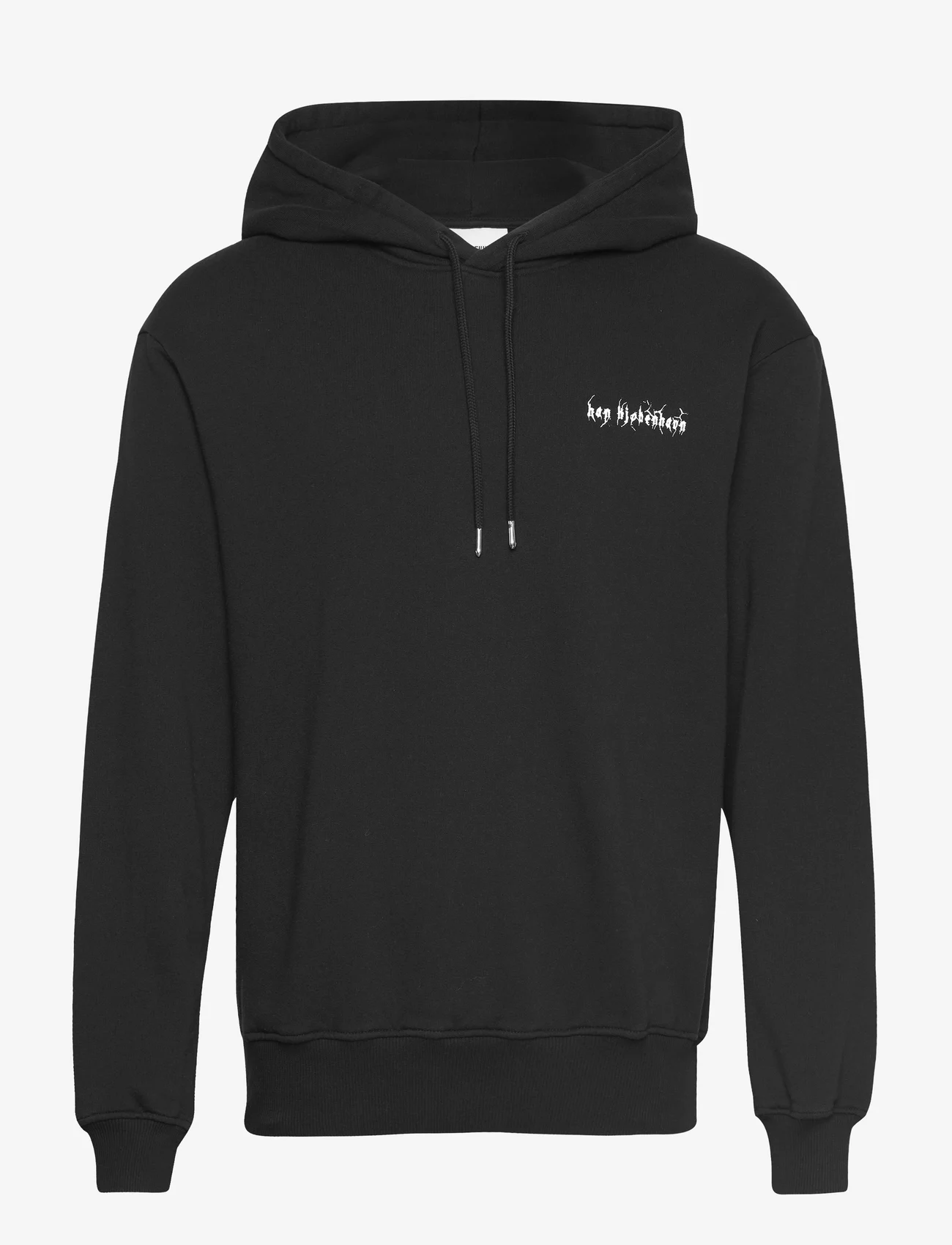 HAN Kjøbenhavn - Artwork Hoodie - hoodies - black - 0