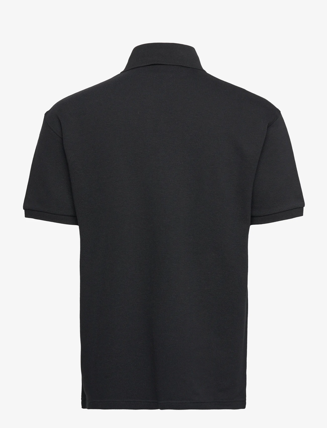 HAN Kjøbenhavn - Pique Polo Shirt - kortærmede poloer - black - 1