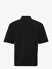 HAN Kjøbenhavn - Nylon Short Sleeve Shirt - basic skjortor - black - 1