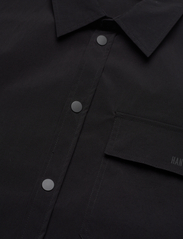 HAN Kjøbenhavn - Nylon Patch Pocket Shirt Long Sleeve - vyrams - black - 2