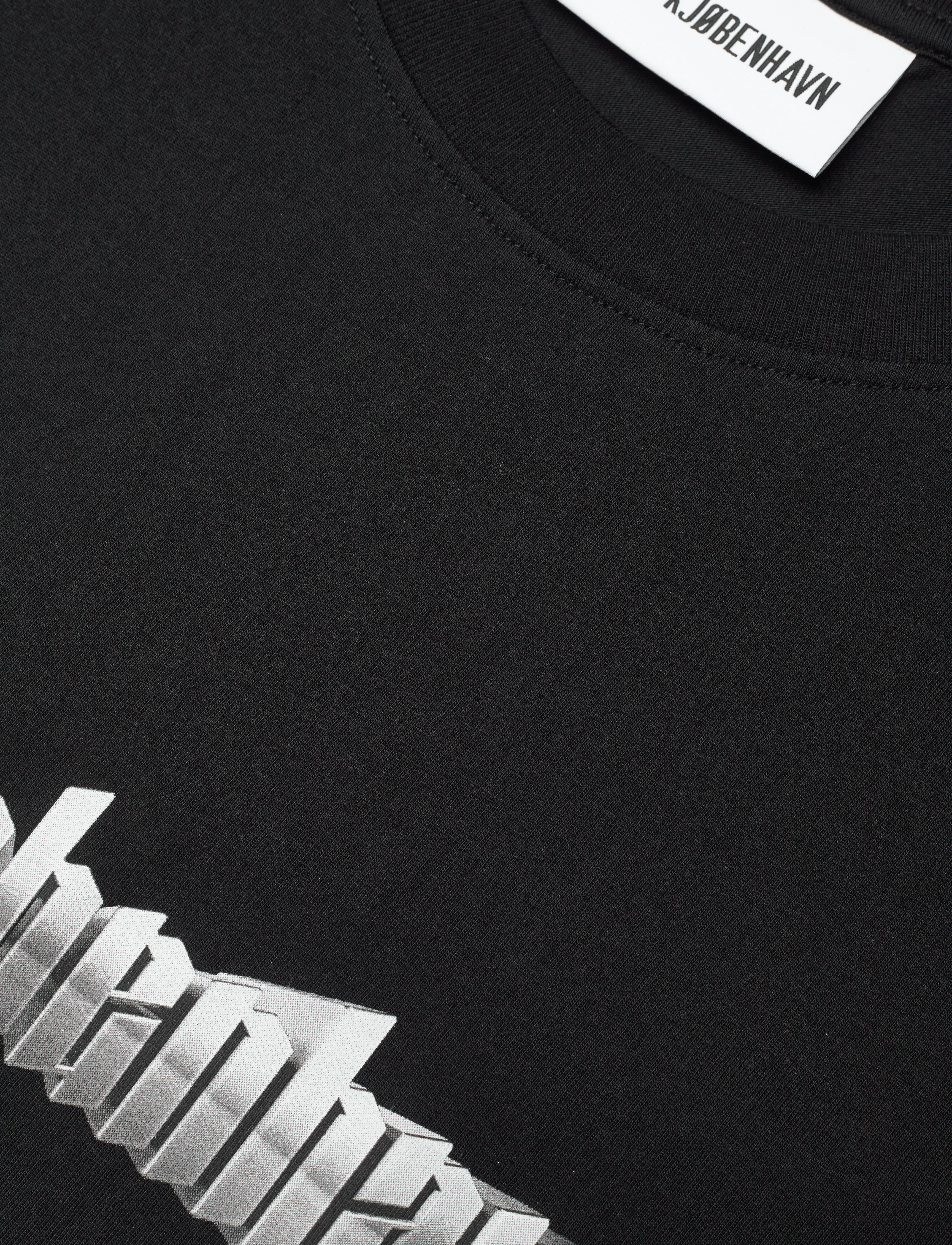 HAN Kjøbenhavn - Boxy Tee Short Sleeve - black - 2