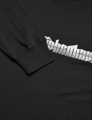 HAN Kjøbenhavn - Boxy Tee Long Sleeve - långärmade t-shirts - black - 2