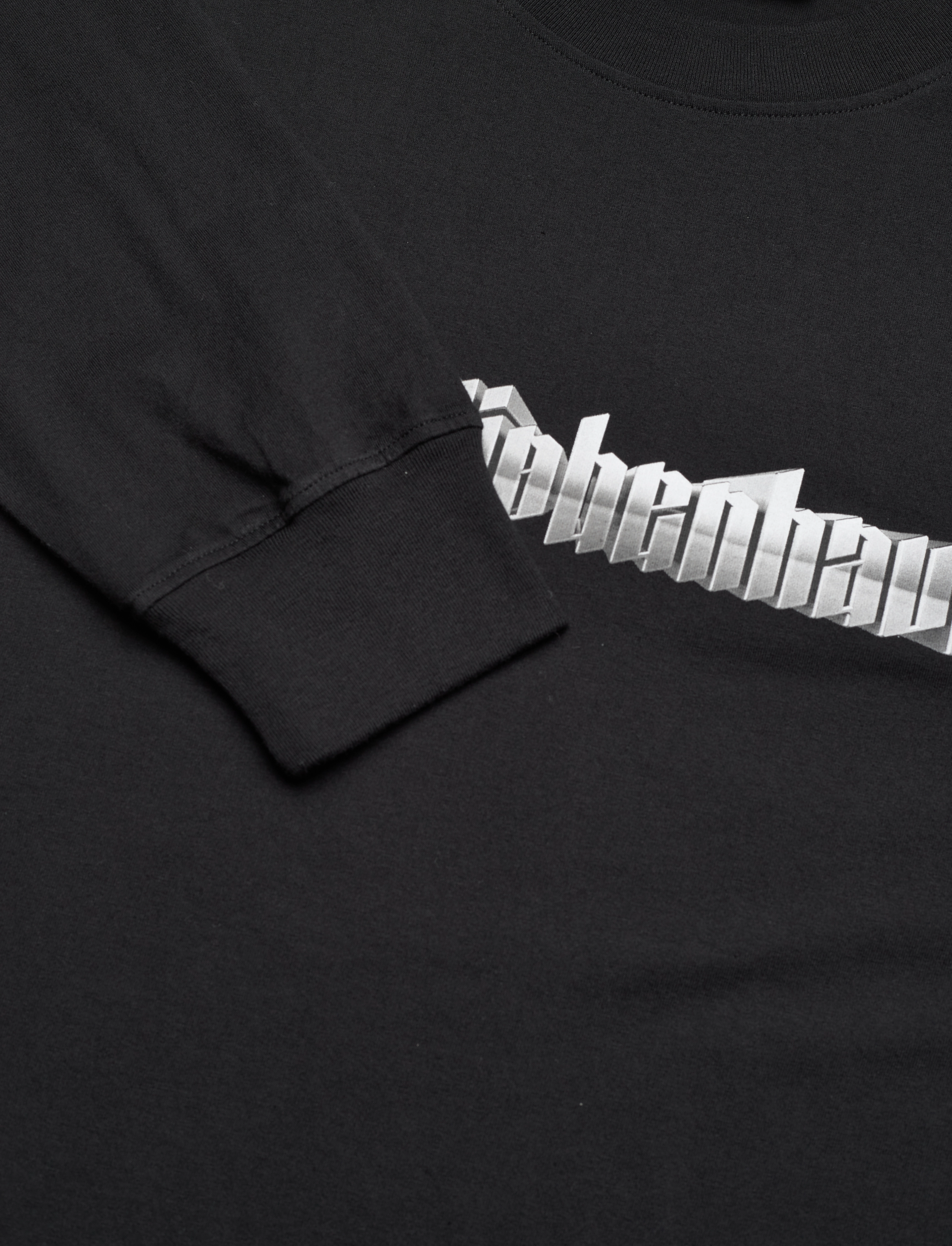 HAN Kjøbenhavn - Boxy Tee Long Sleeve - black - 2