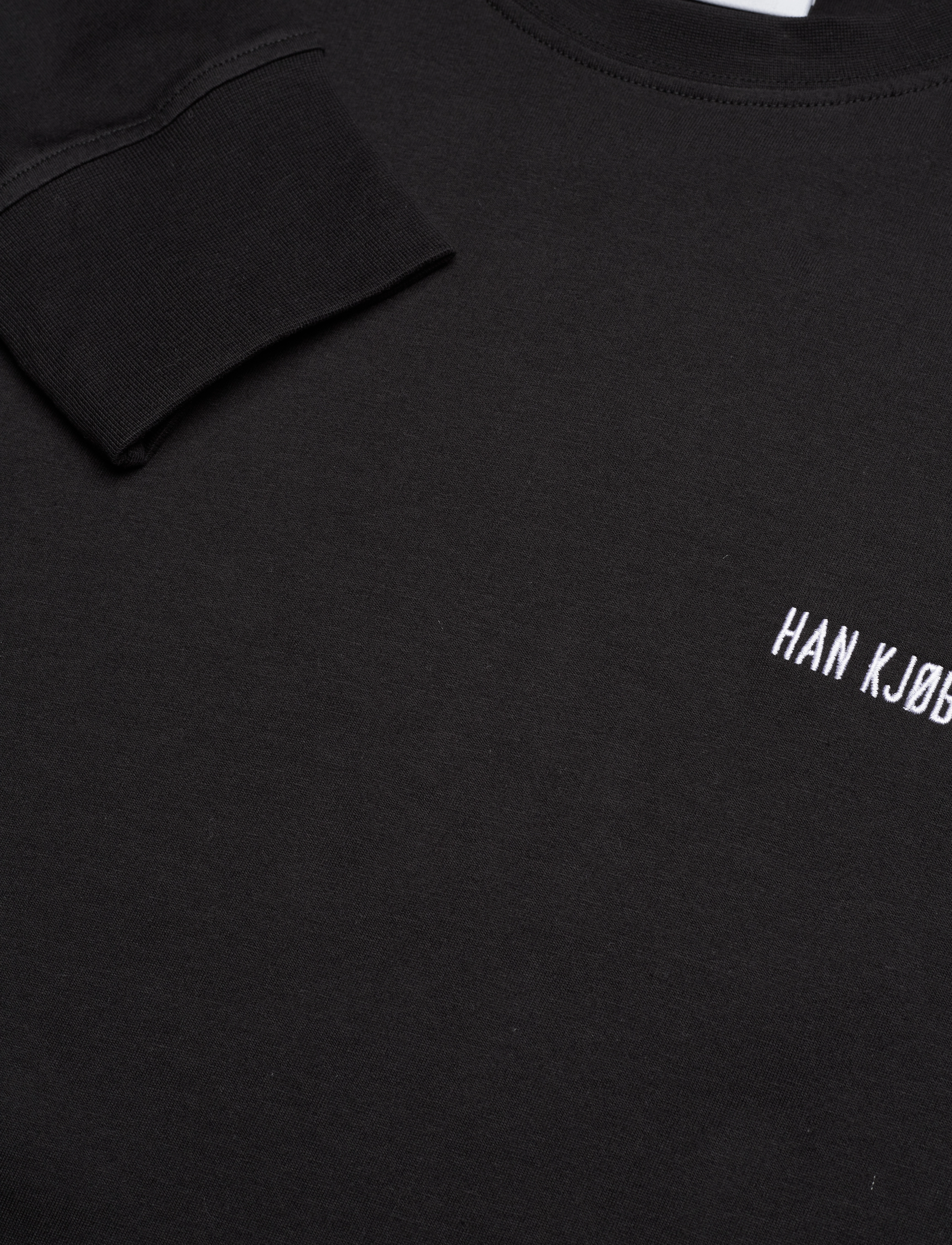 HAN Kjøbenhavn - Casual Tee Long Sleeve - black - 2