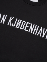 HAN Kjøbenhavn - Logo Regular Crewneck - medvilniniai megztiniai - black - 2