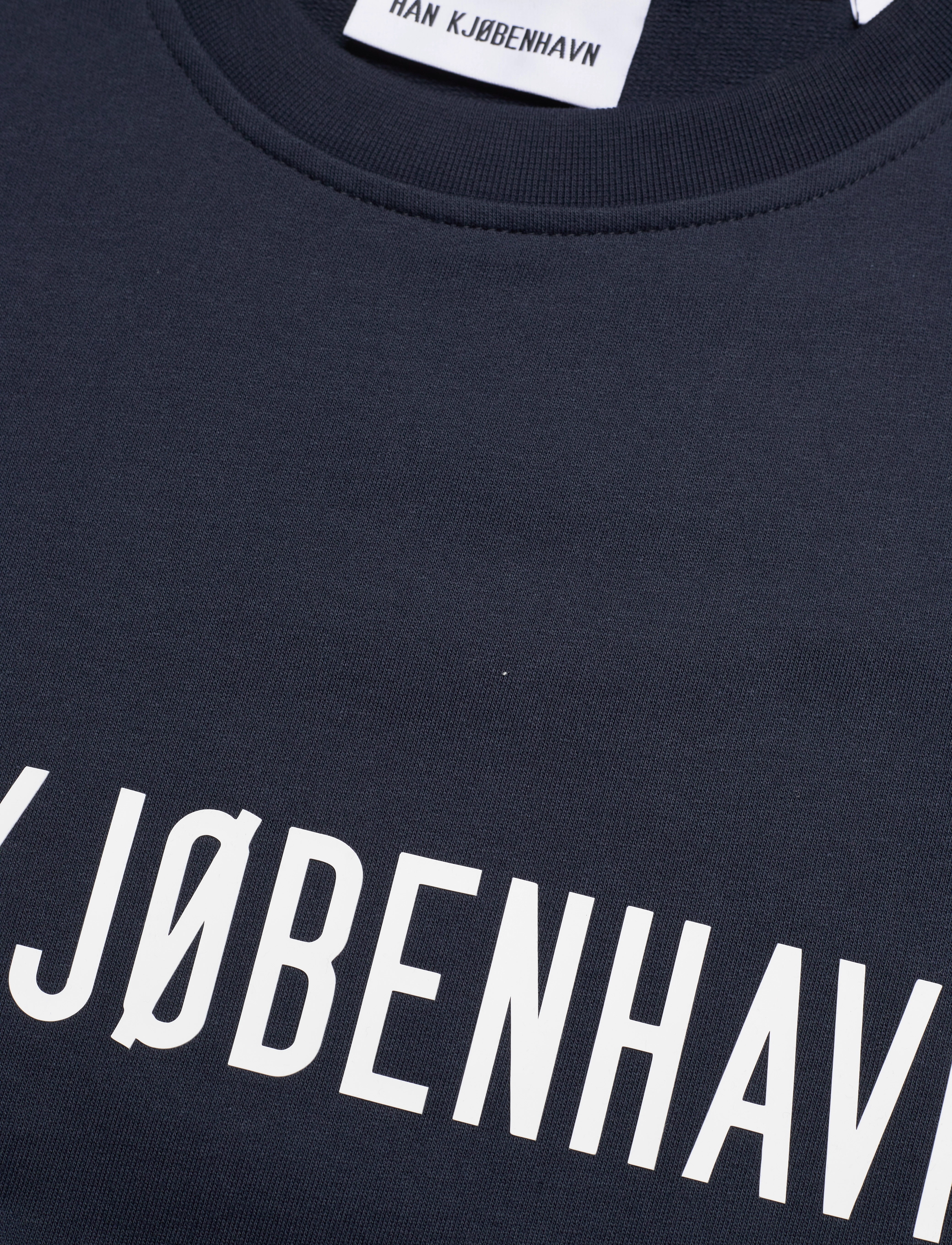 HAN Kjøbenhavn - Daily HK Logo Boxy Tee - navy - 2