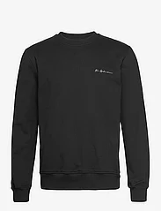 HAN Kjøbenhavn - Script Logo Regular Crewneck - truien en hoodies - black - 0