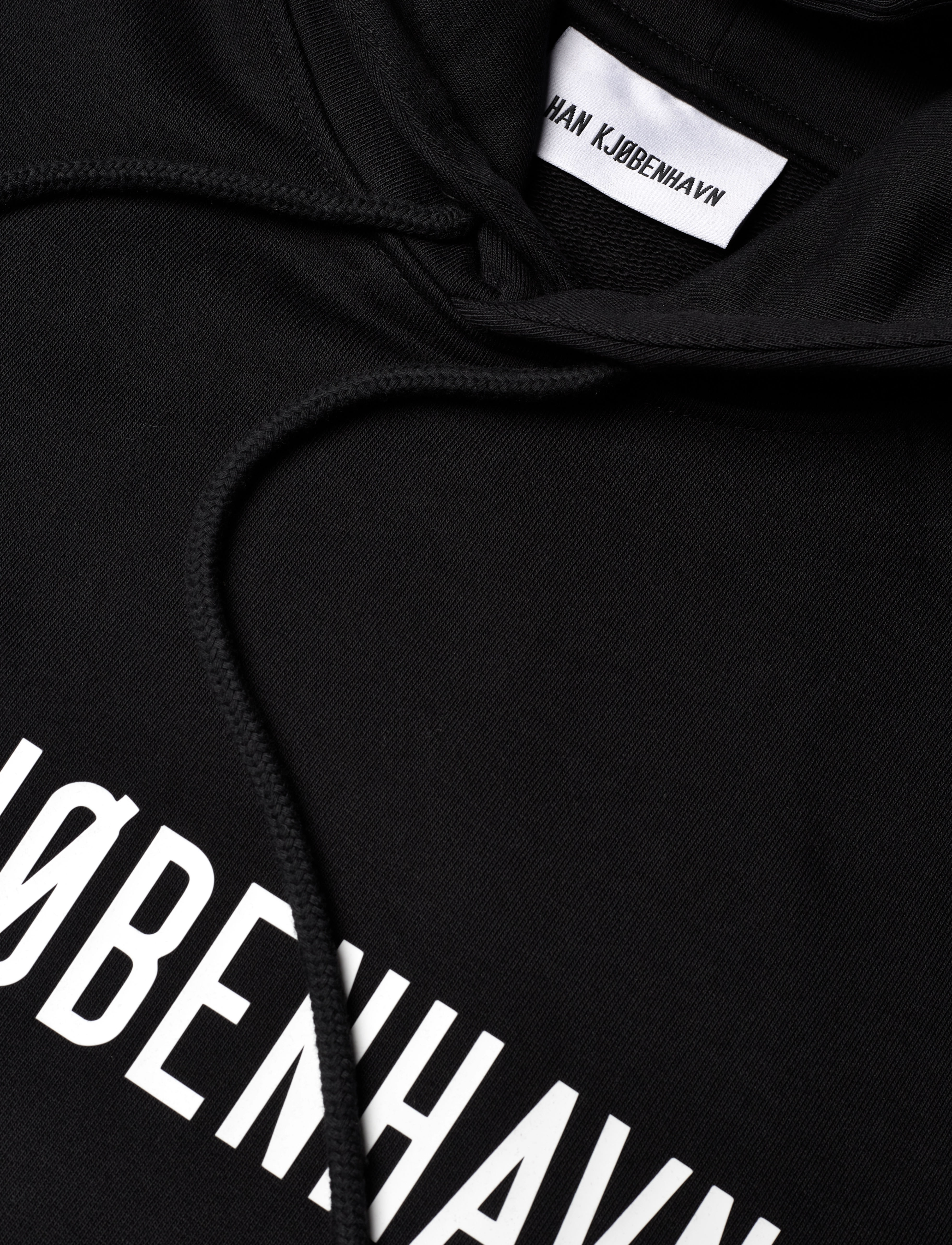 HAN Kjøbenhavn - HK Logo Regular Hoodie - black - 2