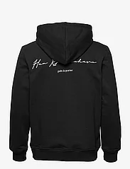 HAN Kjøbenhavn - Script Logo Regular Hoodie - truien en hoodies - black - 1