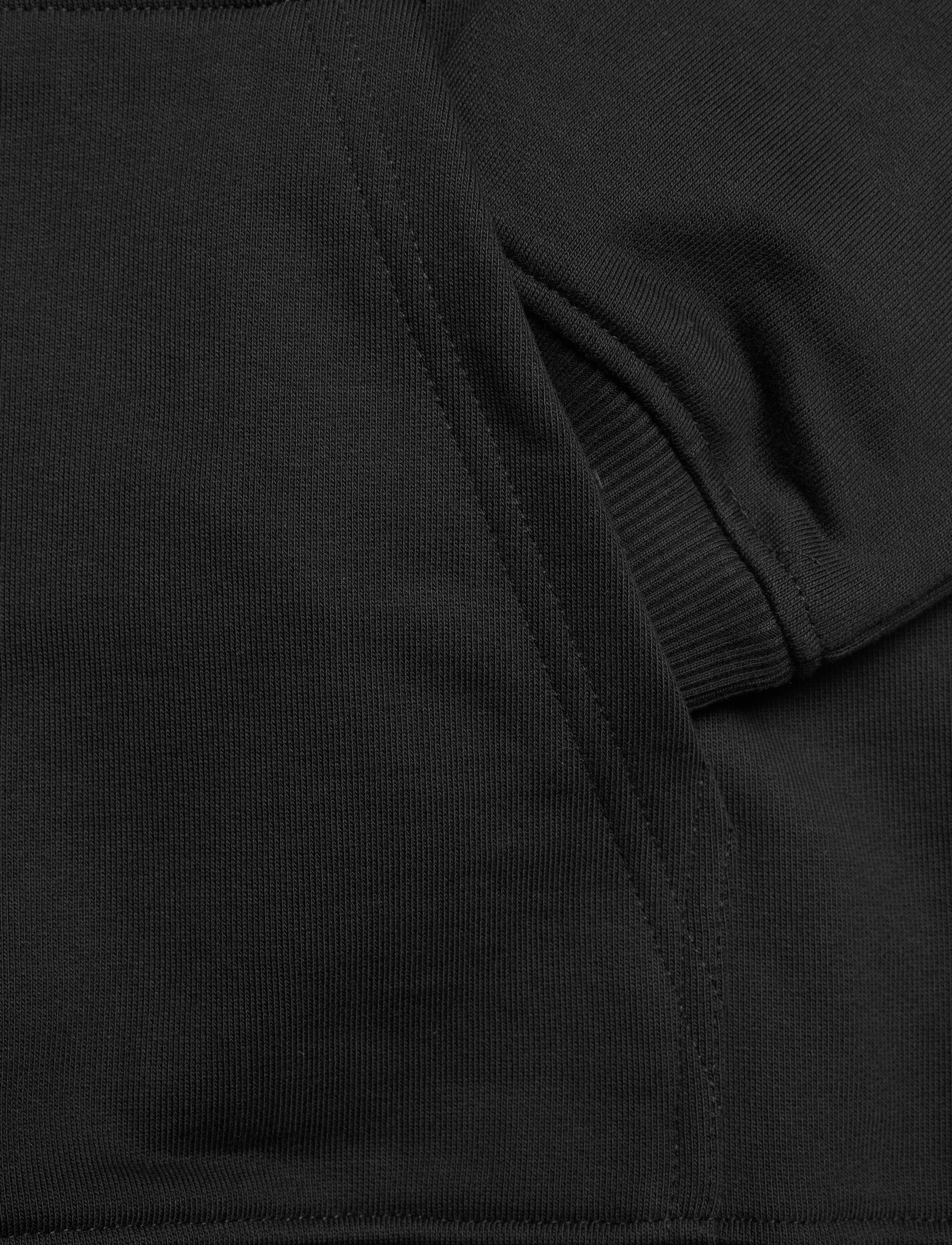 HAN Kjøbenhavn - Script Logo Regular Hoodie - black - 3