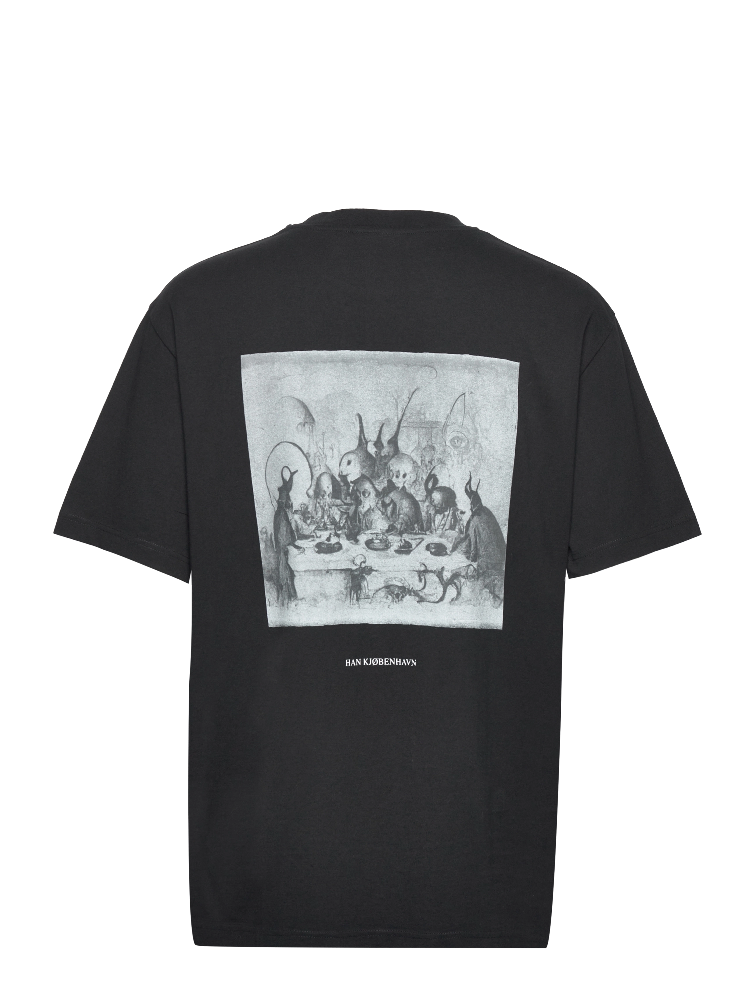 HAN Kjøbenhavn - Supper Boxy Tee S/S - black - 1
