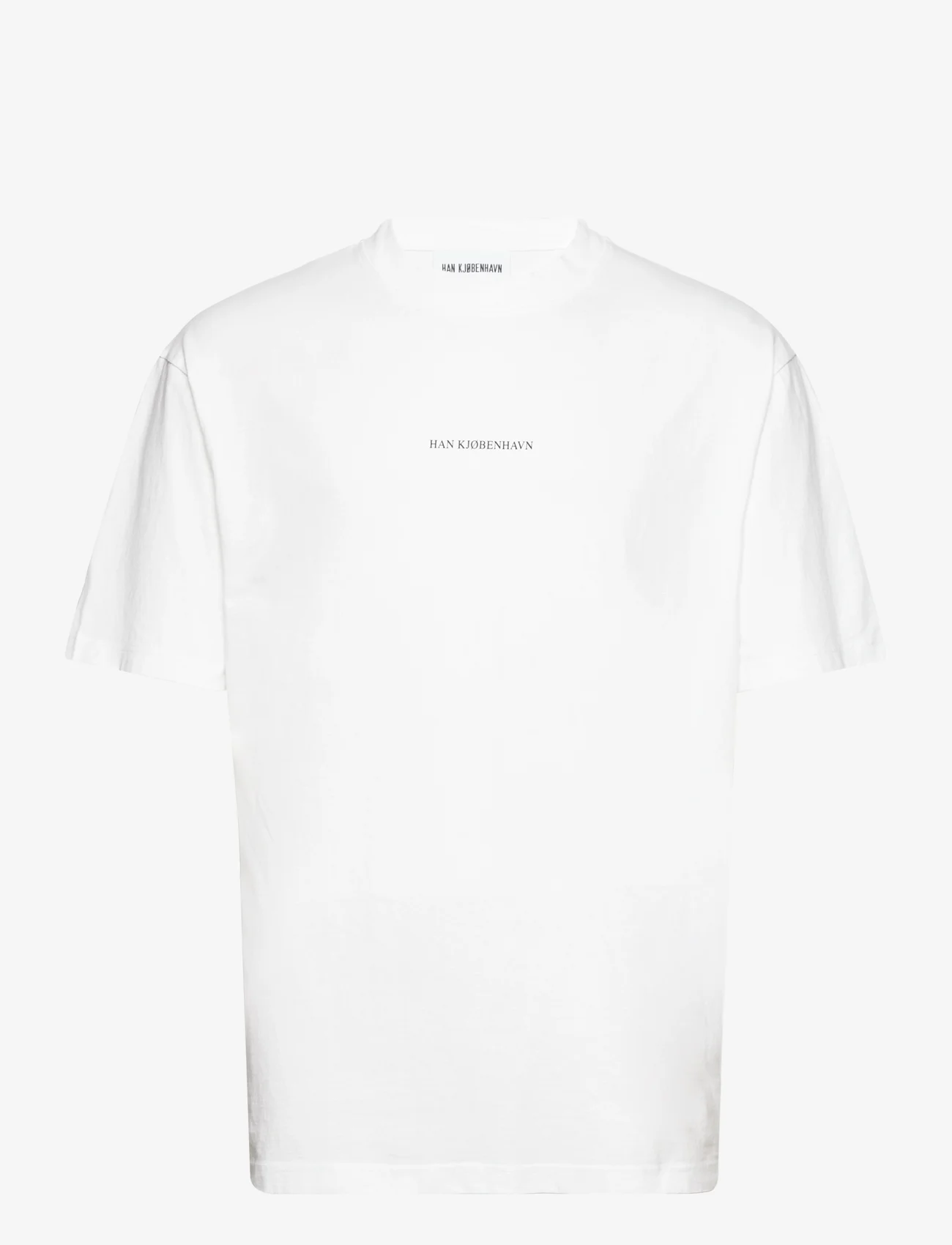 HAN Kjøbenhavn - Supper Boxy Tee S/S - kortærmede t-shirts - white - 0