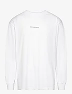 Supper Boxy Tee L/S - WHITE