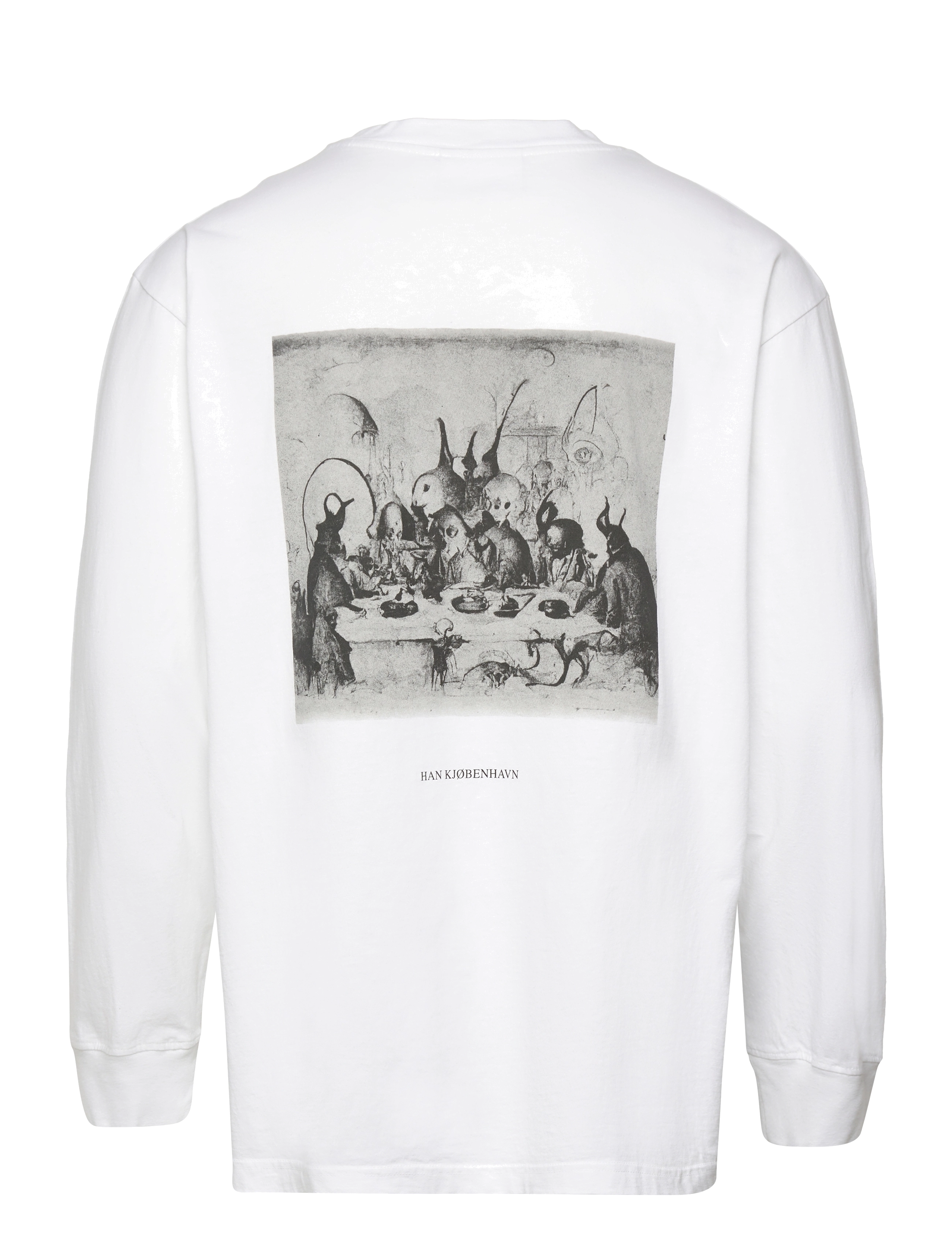HAN Kjøbenhavn - Supper Boxy Tee L/S - white - 1